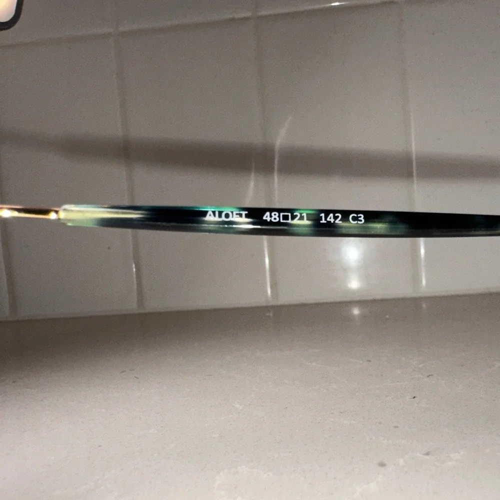 Eyebuydirect Aloft Frames 48-21-142 Gold/Green‎ Tortoise Unisex Designer Eyewear